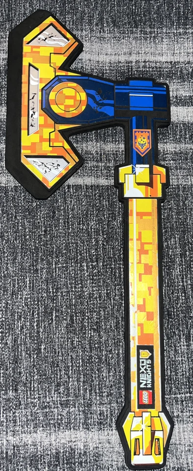 Difícil de Encontrar Lego Nexo Caballeros Axl Hacha de Espuma Armas Juegos con disfraces ¡Raro! Foto 1 de 4