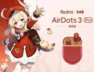 New Authentic! Redmi Airdots 3 Pro Genshin Impact Klee Bt Wireless Earphones - Picture 1 of 9