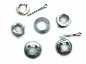 VEPSA LML PX STAR STELLA REAR & FRONT HUB WHEEL NUT & WASHER KIT NEW - Foto 1 di 1