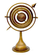 Nautical Brass Arrow ARMILLARY Middle Sphere Astrolabe Globe Home/Office Decor