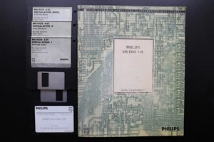 MS-DOS 4.01 + Manuel en français + Philips System Utilities - Photo 1/10