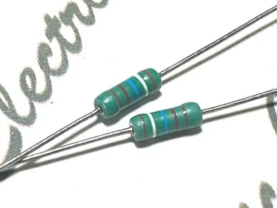 10pcs - MATSUSHITA 19.6K (19K6) 1% 1/2W 100ppm Resistor JAPAN - Image 1 of 3