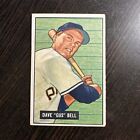 1951 BOWMAN GUS BELL ROOKIE CARD #40 EX or better *Hot Corner Vintage*. rookie card picture