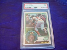 1983 TOPPS #482 TONY GWYNN ROOKIE CARD PSA 7