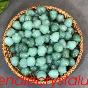 50pcs wholesale Natural Aventurine acorns Quartz Crystal 1" gem figurines reiki - Picture 1 of 12