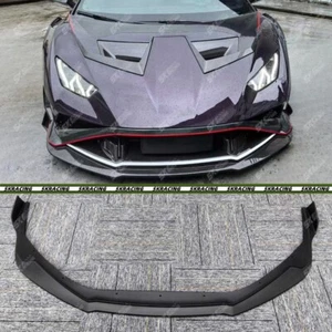 Dry Carbon Fiber Front Bumper Lip Splitter Bodykit Fits Lamborghini Huracan STO - Bild 1 von 6
