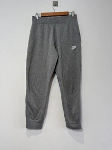 Nike Joggers Girls Size Age 13-15 Years Grey Club Fleece Tracksuit Bottoms - Picture 1 of 8