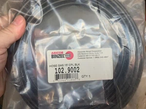 ABICOR BINZEL MIG GAS HOSE 15' BLACK Part Number: BIN 102.9002 - Picture 1 of 2