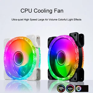 Cpu Cooler Ultra-quiet Temperature Control Computer Chassis Cpu Cooling Fan - Picture 1 of 11