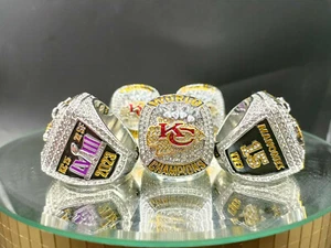 KC Chiefs 2024 Super Bowl Ring Isiah Pacheco US Distributor - Picture 1 of 4