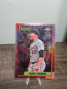 2025 Topps Serie 2 1990 Topps Cromo Mojo Tarik Skubal #T90C-117 Tigres - Imagen 1 de 2
