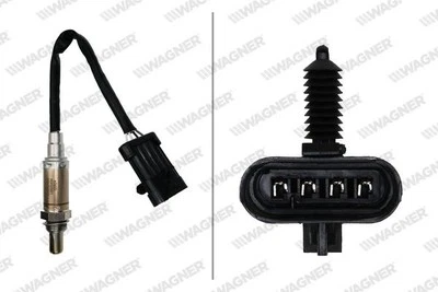 WAGNER Sonda lambda para CHEVROLET Rezzo (U100) para DAEWOO Rezzo (U100) 190mm - Imagen 1 de 4