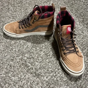 Vans Off the Wall Scotchgard Herren Größe 6 W 7,5 SK8 Schuhe Wildleder Flanell - Bild 1 von 13