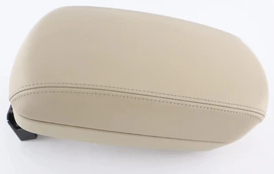 06-08 Kia Optima EX Consola Central Tapa Almacenamiento Apoyabrazos Cuero Beige Foto 1 de 4