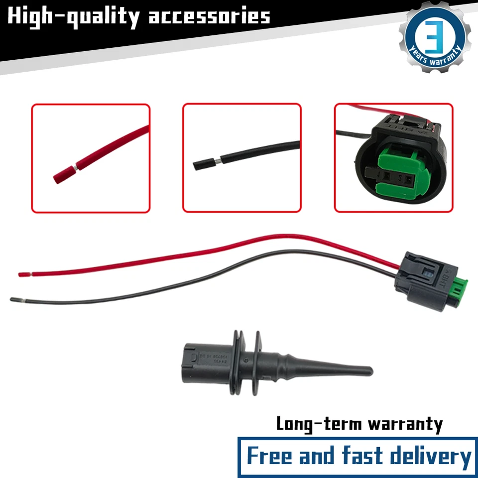 Air Ambient Temperature Sensor W/Connector  For BMW Mini Cooper NEW - Imagem 1 de 4