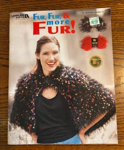 Vintage 2004 Fur, Fur, & More Fur! Leisure Arts Leaflet 3774 19 Crochet Projects - Picture 1 of 6