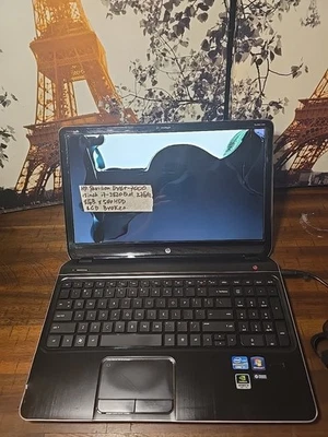 HP PAVILION DV6T-7000 Laptop Core i7-3820QM 2.70GHZ + 8GB + 500.HDD per ricambi.  - Immagine 1 di 4