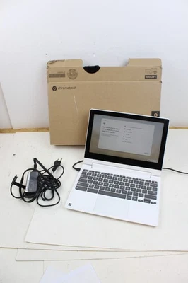 Lenovo Chromebook C330, ноутбук, белый MT8173 4GB RAM 64GB с зарядным устройством - Изображение 1 из 4