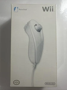 Nintendo OEM Wii Nunchuck Controller - BRAND NEW & SEALED - Picture 1 of 6