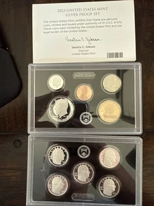 2023 United States Mint Silver Proof Coin Set - Picture 1 of 3