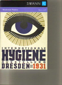 RARE SWANN Modernist Posters Russian Avant-Garde Colin Hohlwein Auction Catalog - Picture 1 of 1