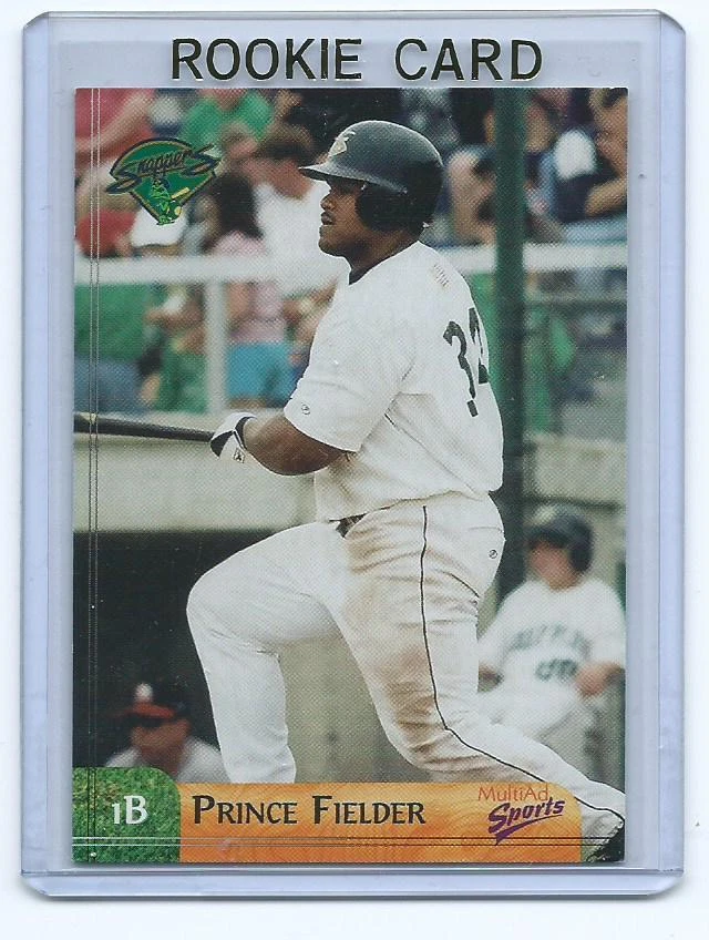 Prince Fielder 2003 03 Multi Ad SPorts Beloit Snapper Rookie Card #34 - Image 1 of 1