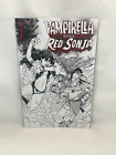 Dynamite Vampirella Vs Red Sonja #1 Cvr U 1:7 B&W Foc Incv By (Ca) Marc Laming