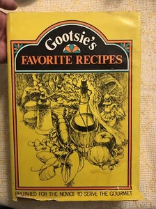 Gootsie's Favorite Recipes 1971 Perrine Palmer Cookbook Miami Dupont Mgr. SIGNED - Picture 1 of 4