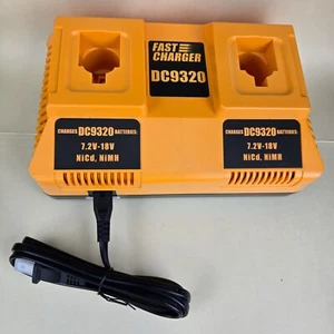 Battery Charger DC9320 for Dewalt 18V 14.4V 12V 9.6V 7.2V NiCd NiMh XRP Battery - Picture 1 of 4