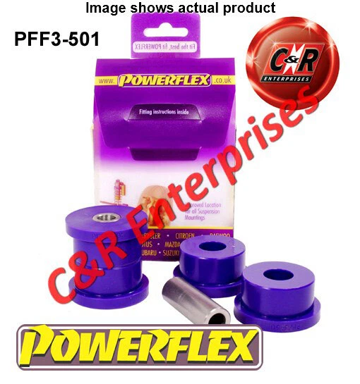 Powerflex Frwishbone Fr Cojinete, Metálico Brazo, 45mm Od Para VW Bora 4WD 99-05 - Imagen 1 de 4