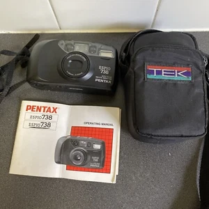 Pentax Espio 738 35mm Point & Shoot Film Camera - Picture 1 of 6