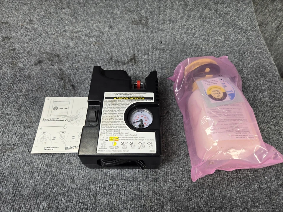 Kit de herramientas compresor de aire neumático montaje lexus 15-22 rc-f rc350 rc200 oem Foto 1 de 4