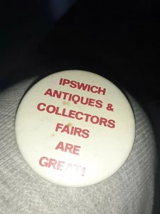 Ipswich Antiques & Collectors Vintage badge - Picture 1 of 2