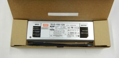 MEANWELL ELG-150-12A 150W LED Driver 100-240V NEW - Image 1 of 2