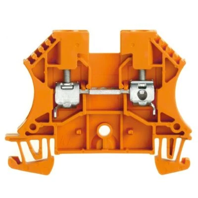 5pcs WEIDMULLER WDU 4 OR 1036760000 Feed-through Terminal Block Orange New ✦KD - Image 1 of 4