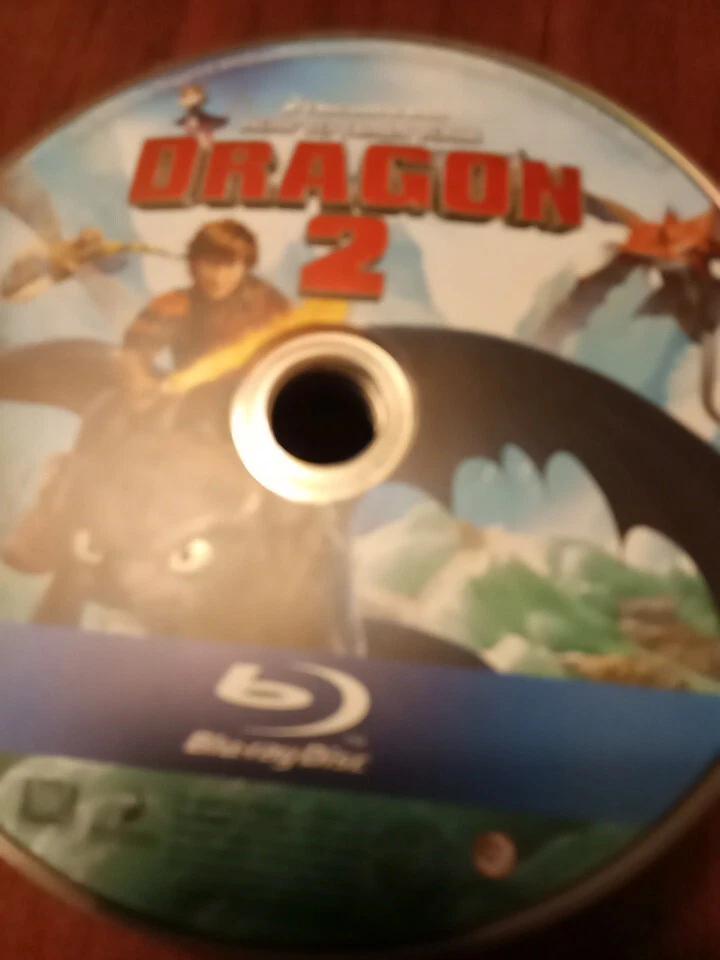 HOW TO TRAIN YOUR DRAGON II BLU-RAY DISC ONLY USED TESTED FREESHIP NOTRACKING - Image 1 of 1