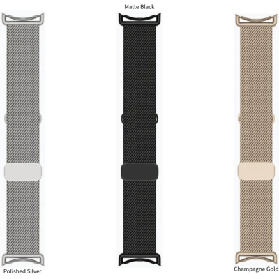 Nuevo 2025 Google - Pixel Watch 4 Bandas Activas, Tejidas, Cuero, Metal, Elige Talla Foto 1 de 4