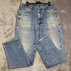 Carhartt Relaxed Fit Jeans Herren 38W x 36L Blau Straight Leg Workwear Carpenter - Bild 1 von 13