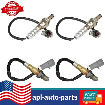 4pcs Oxygen Sensor Upper+Lower For 2007-2010 Ford Explorer Sport Trac 4.0L 4.6L - Image 1 of 4