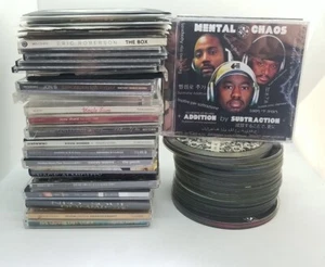 88 LOT CDs 80s/90s/2000s RAP HIP HOP SOUL MOTOWN - Mainstream & Local Artists - Picture 1 of 10