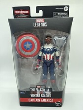 CAPTAIN AMERICA SAM WILSON Marvel Legends Disney Falcon Flight Gear BAF