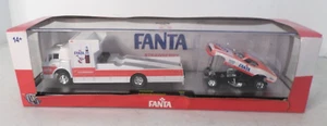 1970 Ford C-950 & 1969 Ford Mustang Funny Car: Fanta- Strawberry Die Cast 1:64 - Picture 1 of 11