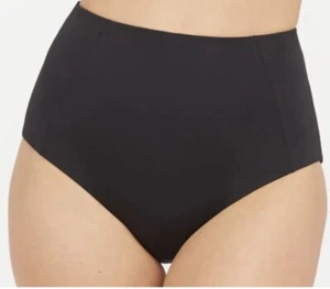 Black Spanx Full Coverage Swim Bottoms Shorts Briefs Beachwear, Size L/UK14*** - Picture 1 of 8