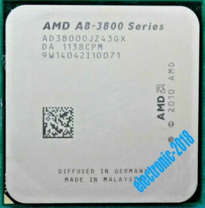 AMD A8-3800 2.4-2.7GHz 4-Core 4M Cache Socket FM1 65W CPU Processor - Picture 1 of 1