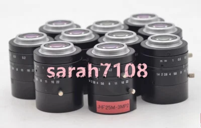 1PC USED Spacecom JHF25M-MP 3MP 2/3" 25mm C-port industrial lens FedEx or DHL  - Image 1 of 4