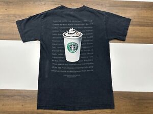 VINTAGE Starbucks Shirt Size Small Black Tee Cotton 2005 You Call it We Make It