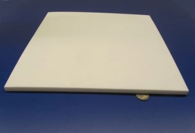 Hoja Virgen Kmac PTFE, 3/8" - .375" X 12" X 12" Blanca Foto 1 de 4