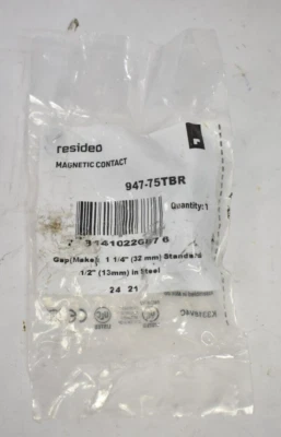 Resideo Magnetic Contact w Terminal Steel Brown 947-75TBR Genuine OEM Kit - Image 1 of 4