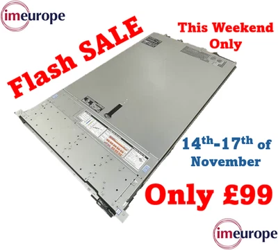 Dell R640 4LFF 3.5" 2x Gold 5118 On Board 1U Server iDRAC 9 - Image 1 of 4