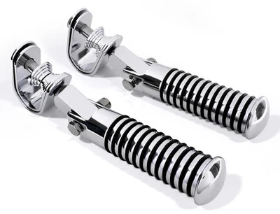 Sturzbügel-Fußrasten-Set Chrom Highway Pegs Motorschutzbügel Sundance Universal - Bild 1 von 4